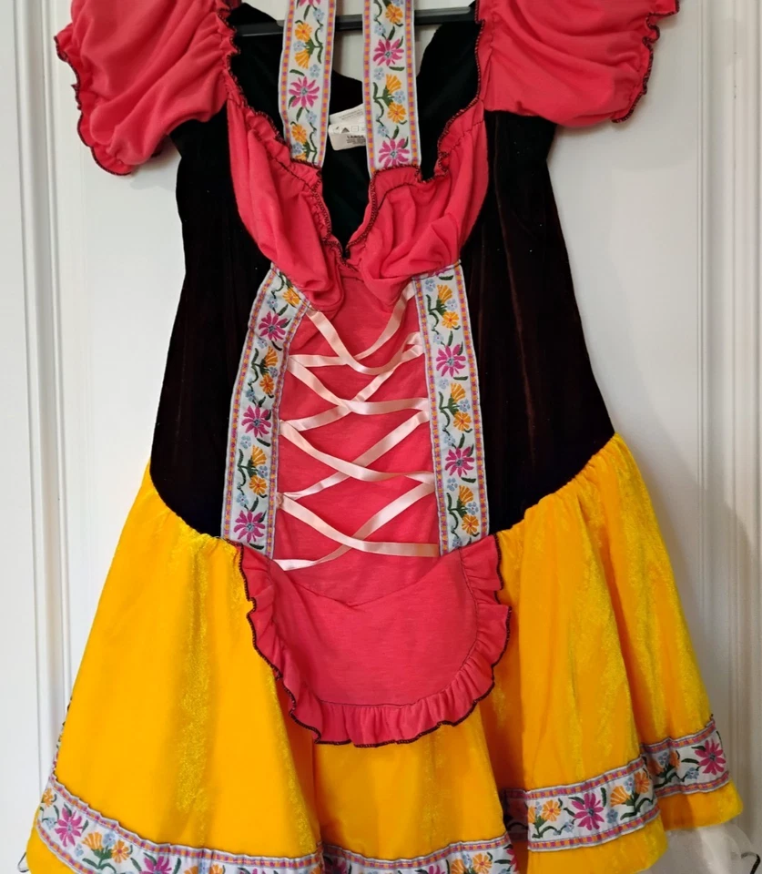 Vestido fantasia Swiss Sweetie Oktoberfest Beer Garden Halloween sexy fantasia adulta - Imagem 4 de 4