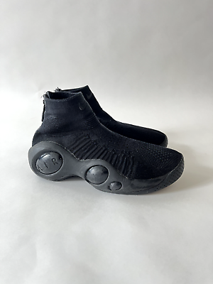 Nike Air Flight Bonafide Triple Black Jason Kidd Men Size 8 Nike Air Flight Bonafide Triple Black Jason Kidd Men Size 8