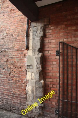 Photo 6x4 A remnant of The Angel Inn Lincoln A jamb of medieval masonry i c2012