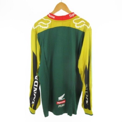 トップス Supreme Honda Fox Racing Moto Jersey Top Supreme Honda Fox Racing Moto Jersey Top (FW19) - $158