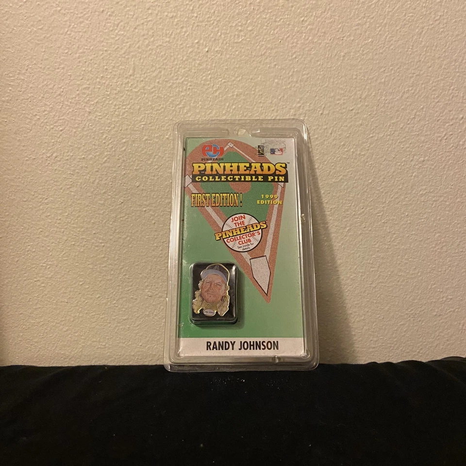 Randy Johnson  "Pinheads" Collectible Pin First Edition 1999 MLB Players - Image 2 of 3