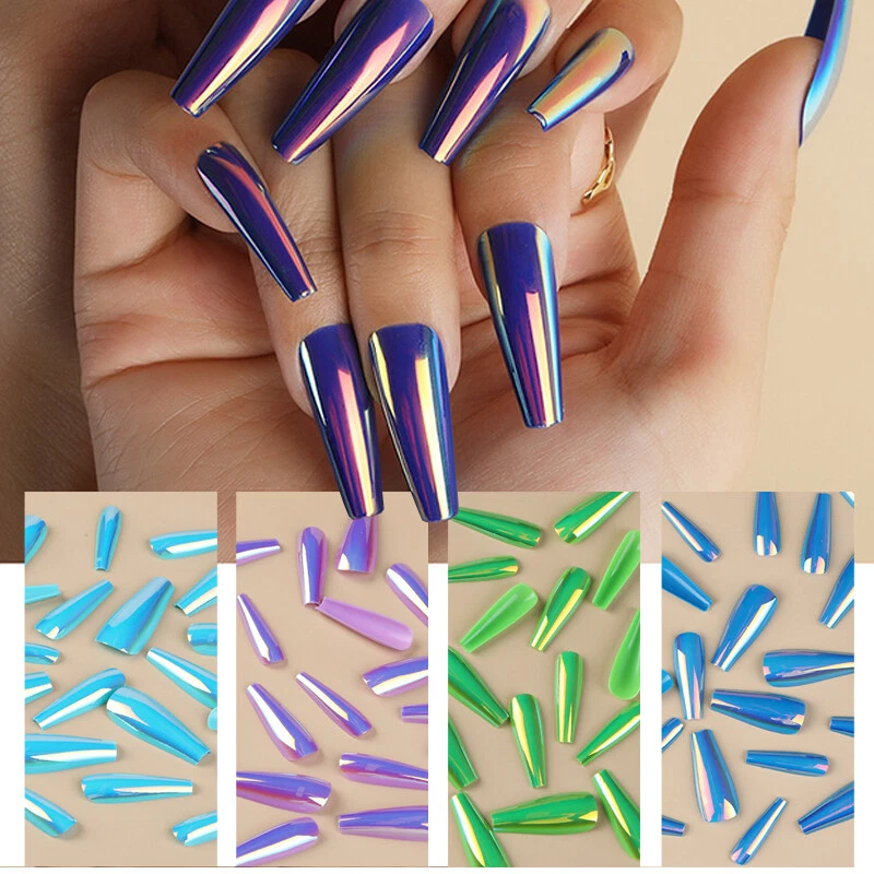 33 On-Trend Chrome Nail Designs To Try - The Nail Tech Org