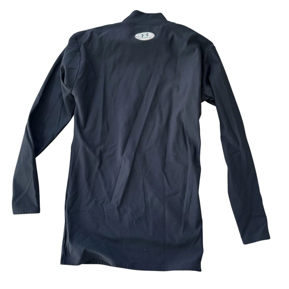 Under Armour женщин ColdGear насмешливый шеи черный размер L длинным рукавом рубашка верхнее основание - Изображение 2 из 4