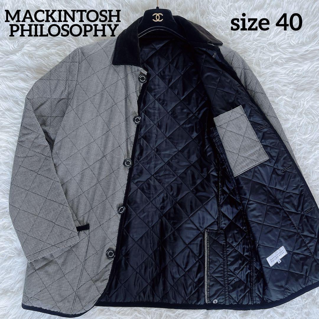 Mackintosh Philosophy Quilting Jacket Chidori size 40/L Mackintosh Philosophy Quilting Jacket Chidori size 40/L