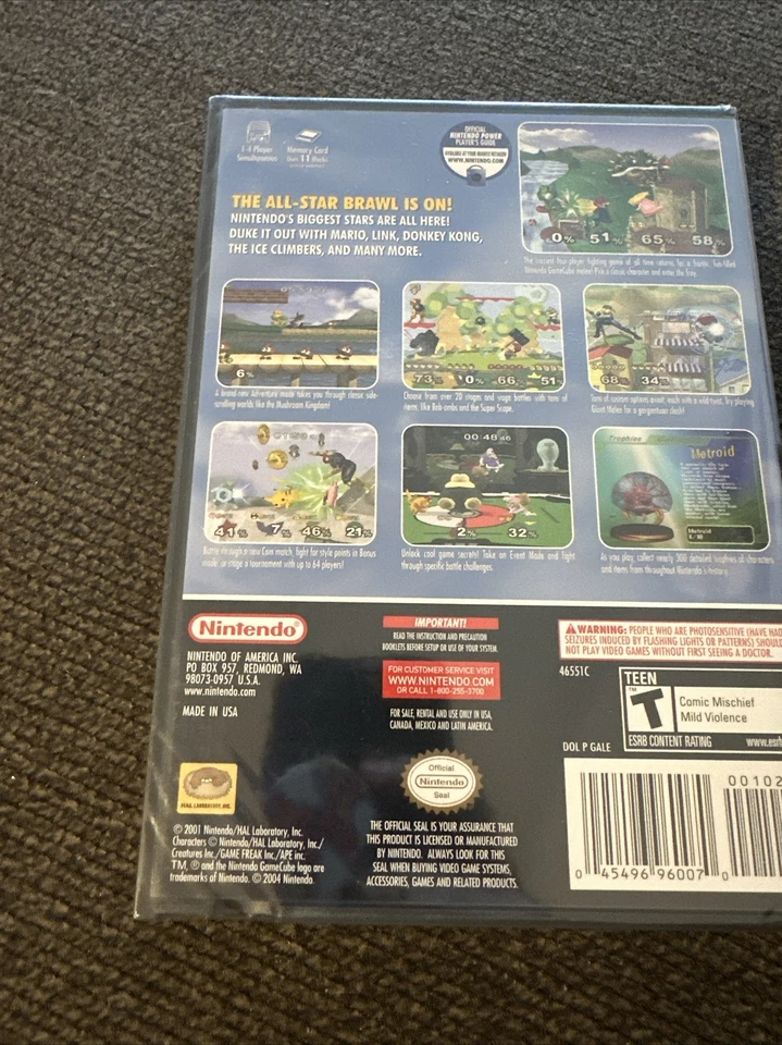 Brand New Super Smash Bros Melee - Nintendo GameCube ✨NEW✨ - Image 4 of 4