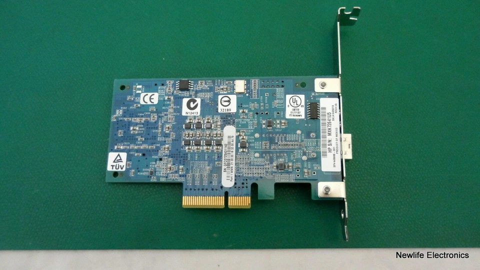 HP 445688-001 StorageWorks 4Gb PCIe x4 Single-port Host Bus Adapter QLE220 - Image 2 of 4