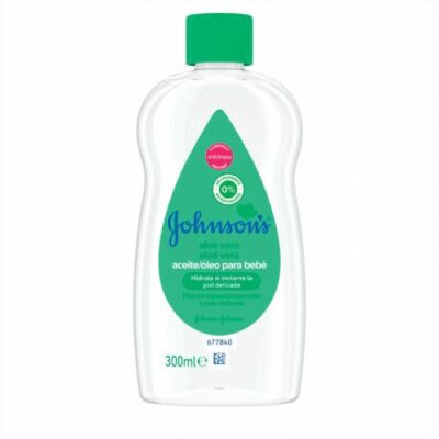 Johnsons Baby Oil 300ml.Aloe vera