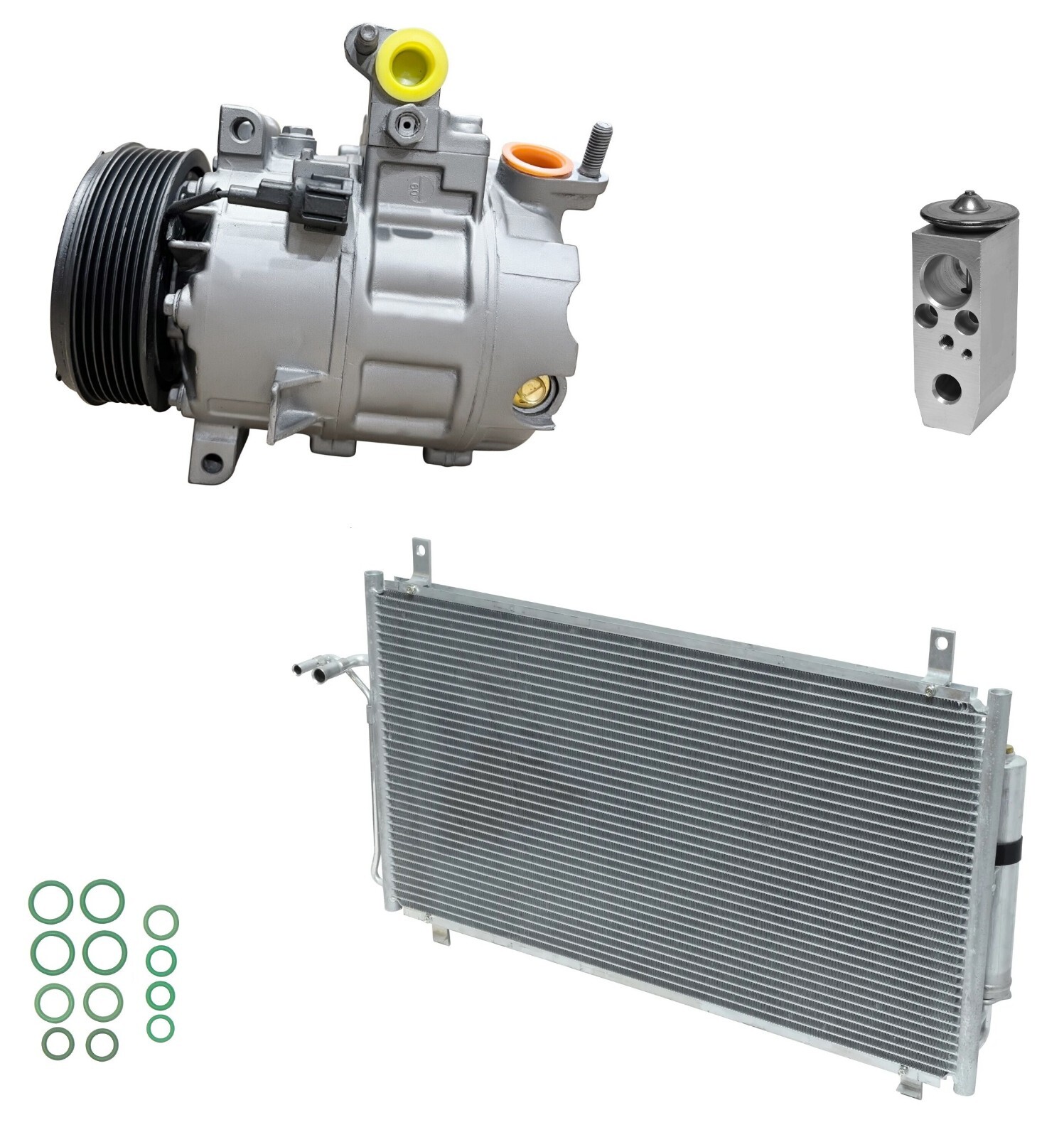 RYC Reman AC Compressor Kit With Condenser FG681 Fits Nissan 350Z 3.5L ...