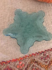 Annieglass Ultramarine Plate