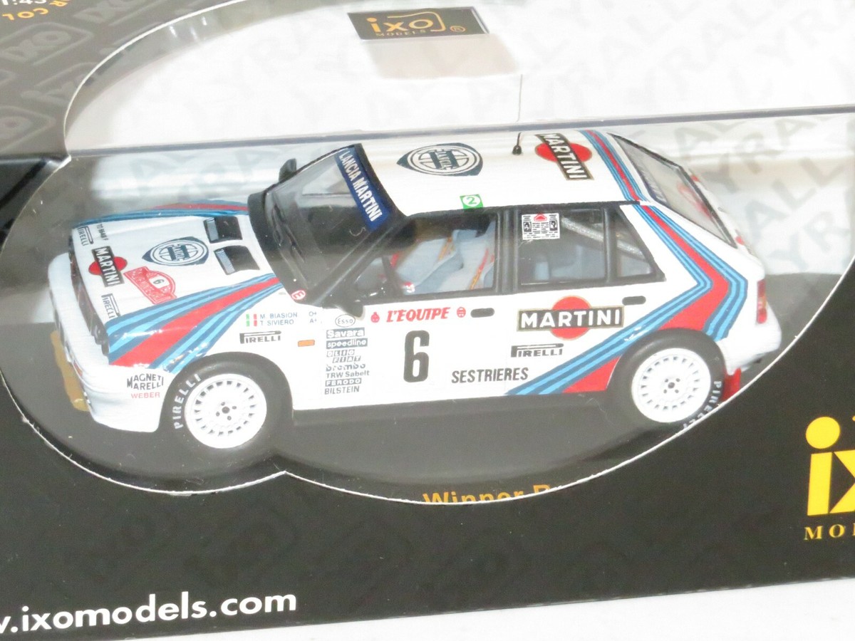 1/43 Lancia Delta 4wd Martini Racing Winner Rally Monte Carlo 1987
