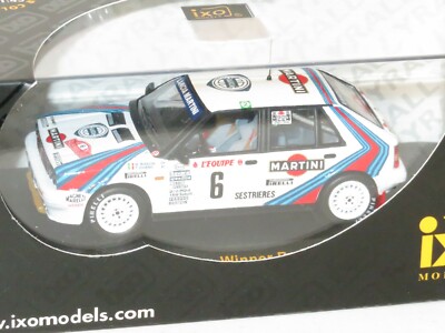 1/43 Lancia Delta 4wd Martini Racing Winner Rally Monte Carlo 1987