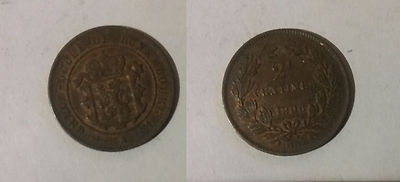 1908 Luxembourg 2 1/2 Cent- Nice