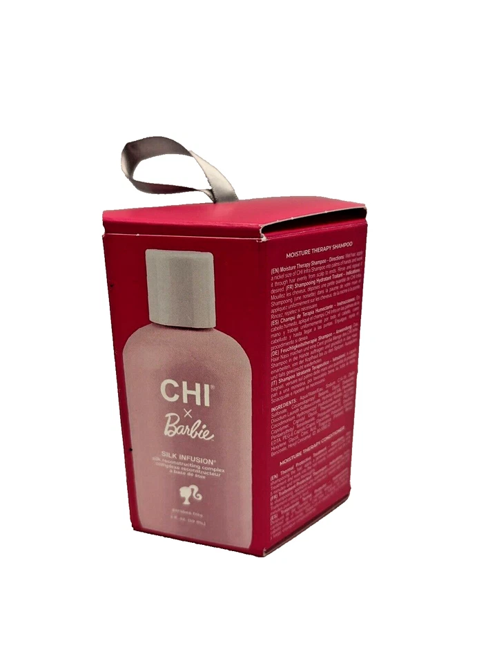 CHI X Barbie Colección Película Rosa Juego de 3 Piezas Champú Acondicionador Infusión de Seda Foto 4 de 4