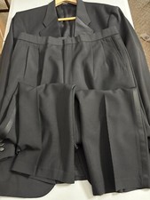 Gianfranco Ruffini Tuxedo Super 80s Wool Size 42L Pants 36x31