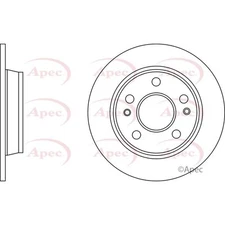 Apec Rear Brake Disc DSK2950 - OE High Quality Precision Engineered Part