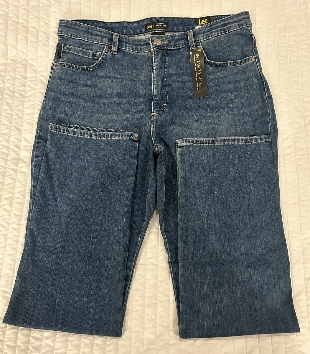 Lee Women's Monroe Straight Leg Jean - Classic Fit, Seattle Wash, 16 Long