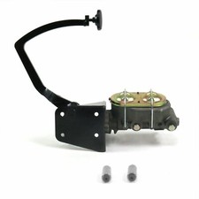 1932 Ford Manual Brake Pedal Kit Vt Discdrum 3 Black Billet Pad