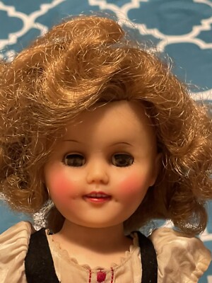 VINTAGE 1950s IDEAL TOY CO SHIRLEY TEMPLE DOLL ST-15 N - GERMAN