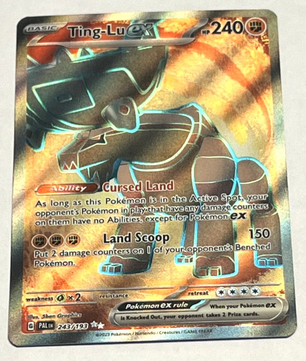 Ting-Lu ex 243/193 Sv02: Paldea Evolved Holo NEAR MINT