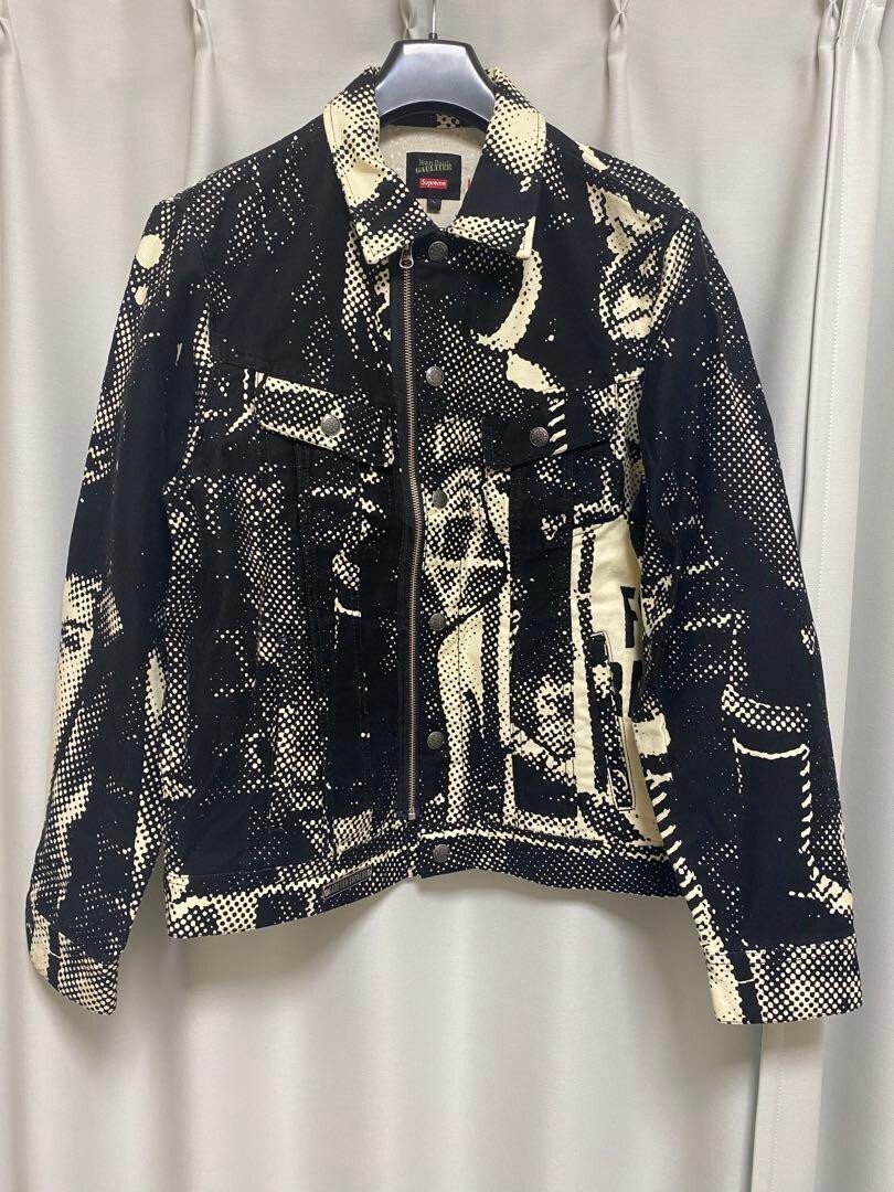 Supreme × Jean Paul Gaultier Trucker Supreme Jean Paul Gaultier Fuck Racism Trucker Jacket (SS19