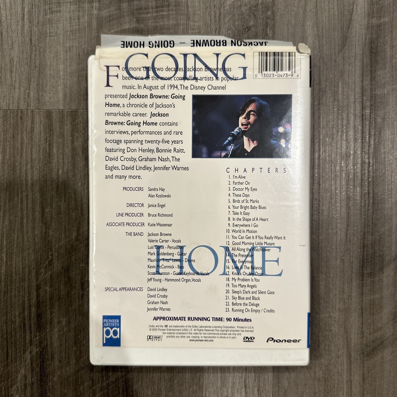 Jackson Browne Going Home (DVD, 2001) 13023047396 eBay
