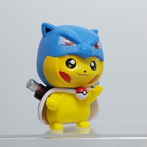 Pokemon Figure 3" Pikachu Poncho X6 Charizard Venusaur Blastoise Gengar Mimikyu - Picture 8 of 18