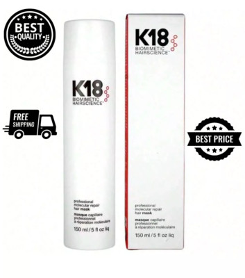 K18 Professional Molecular Repair Hair Mask 5fl Oz / 150 ml with free delivery