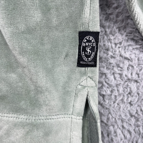 NWT Todd Snyder Polo Shirt Mens Medium Green Velour Soft Sage Long Sleeve - Picture 11 of 12