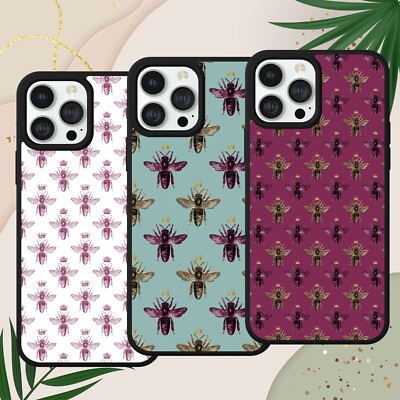 BIENENMUSTER HANDYHÜLLE FÜR IPHONE SAMSUNG GOOGLE PIXEL MINIMALISTISCHE HÜLLE