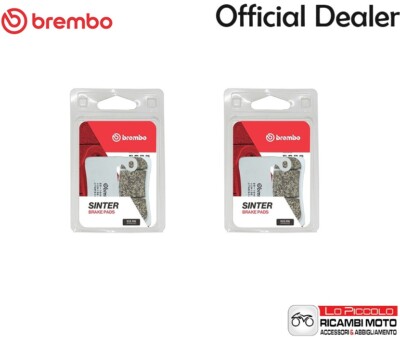 4 Front Brake Disc Pads Brembo White BMW R 1250 RT 2019-2024