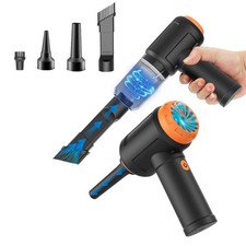 Cordless Air Duster And Computer Vacuum Cleaner 110000 RPM Portable For Keyboard
