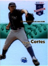 2008 TRISTAR PROjections Reflectives Green #150 Daniel Cortes /50 - BB