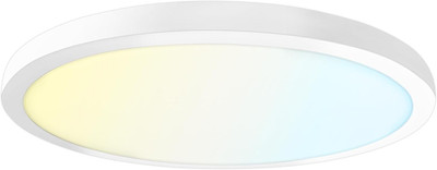 19'' Slim LED Flush Mount Light, 35W, 5CCT, Dimmable, Wet Rated