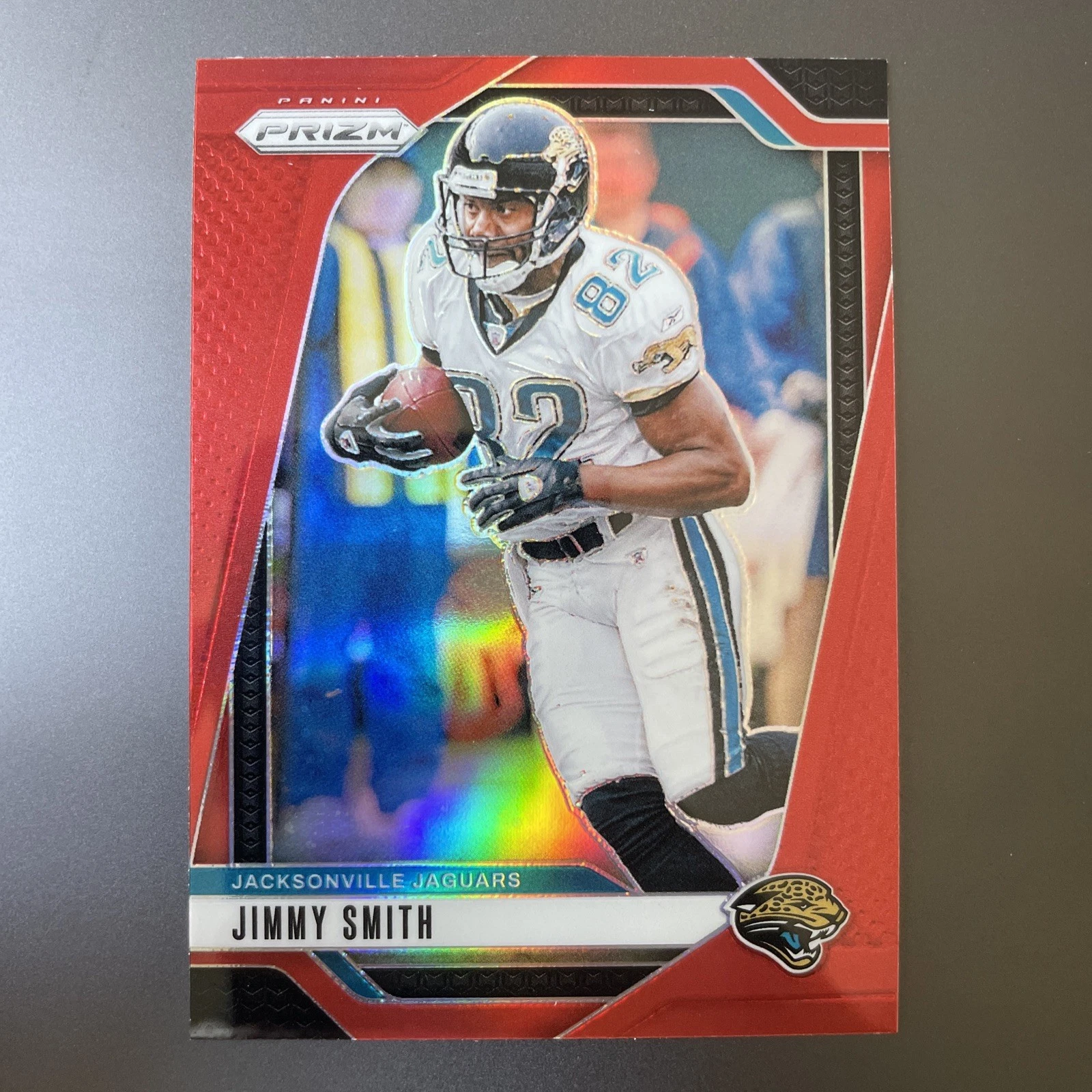 2024 prizm football Jimmy Smith Red retail ssp