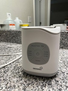 Grownsy Bottle Warmer Gray and White