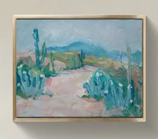 Original Impressionist Painting on 11 in x14 in Canvas - Signed by the Artist