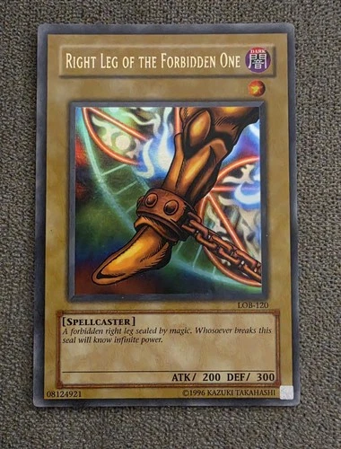 Yu-Gi-Oh! TCG Right Leg of the Forbidden One LOB-EN120
