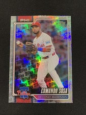 2026 Topps Series 1 Edmundo Sosa Topps Logo Foil #289-Phillies