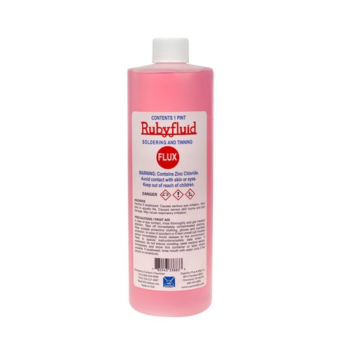 Rubyfluid Soldering Flux โ General Purpose Liquid for Plumbing, Stained...
