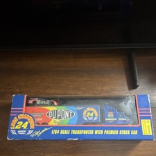 Racing Champions 1:64 Jeff Gordon 1995 Chevrolet NASCAR Transporter w/ Stock Car