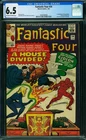 FANTASTIC FOUR  # 34  Awesome "GREG GIDEON" CGC 6.5 Grade!  3958284008