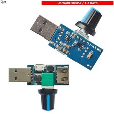 Dual Usb Fan Speed Control Module For Mini Fans - Precise Air Mode Adjustments Dual Usb Fan Speed Control Module For Mini Fans - Precise Air Mode Adjustments