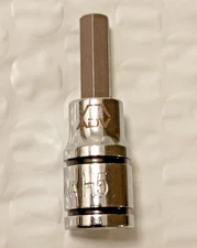 MATCO TOOLS "ADV" AXY5MVA, 1/4" SOCKET DRIVEN, 5MM. ALLEN/HEX BIT *NEW*