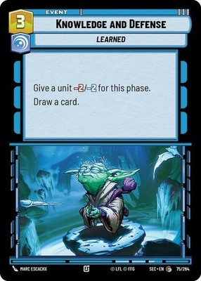 x3 Knowledge and Defense C Star Wars Secrets of Power M/NM