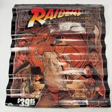 Indiana Jones Raiders of the Lost Ark 1981 Poster Lucasfilm Movie Memorabilia