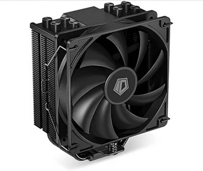 ID-COOLING SE-214-XT Black CPU Cooler All-black Layout, 4 BLACK