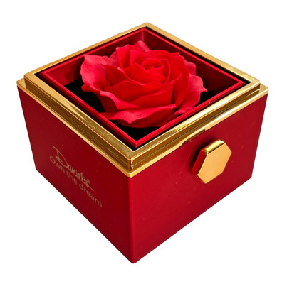 Danielle s Own The Dream Red Rose Ring Presentation Box Proposal Jewelry Gift