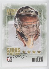 2009-10 ITG Between the Pipes Stars of the Game Jonas Hiller #85 1s7