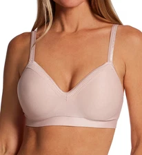 Hanes MHW199 Smooth Comfort Foam Wire-Free Bra