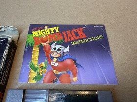 Mighty Bomb Jack (Nintendo NES) Caja, Manual, Solo Juego | *Tiene Ropa Cosm&eacute;tica*